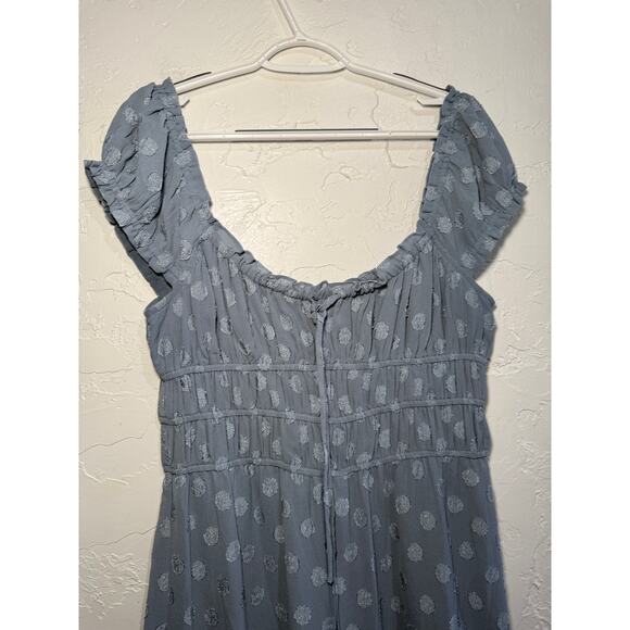 Heartloom Polka Dots‎ Edina Midi Dress Ruffle Hem Womens Large Milkmaid Country - Picture 4 of 9
